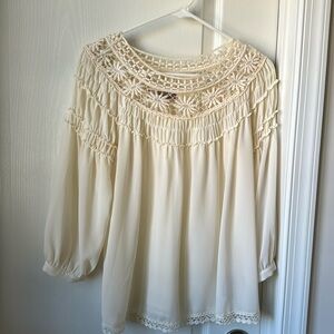 Love21 women white blouse, most likely small